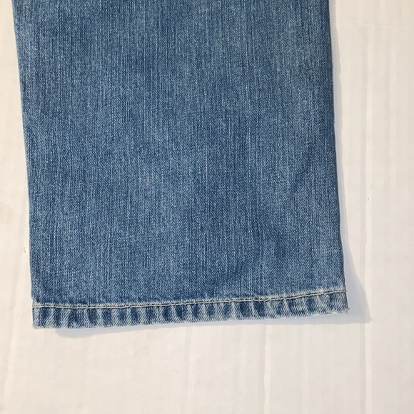 Lucky Brand Women’s Size 12 / 31 Sugar Baby Crop Denim Blue Jeans - Picture 6 of 14